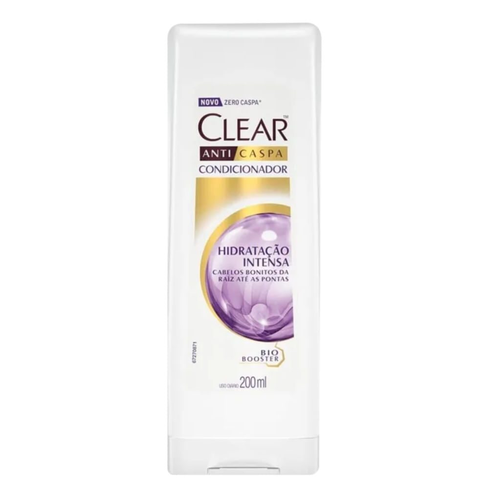 Miniatura Condicionador Clear Hidratação Intensa 200ml