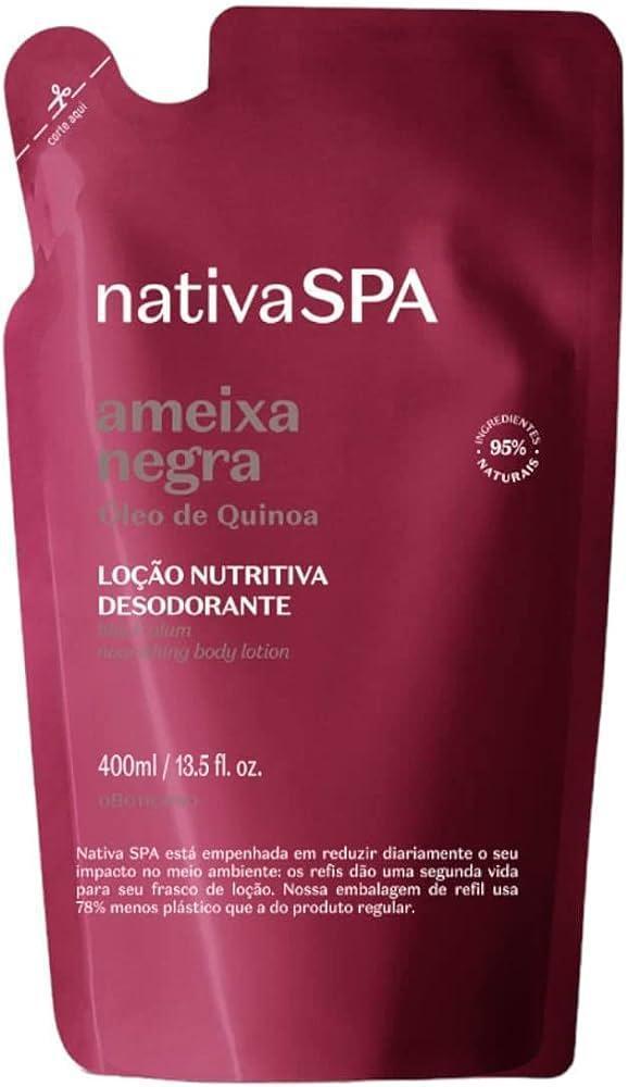 Miniatura Combo Nativa Spa Ameixa Negra Loção Hidratante 400Ml+ Refil