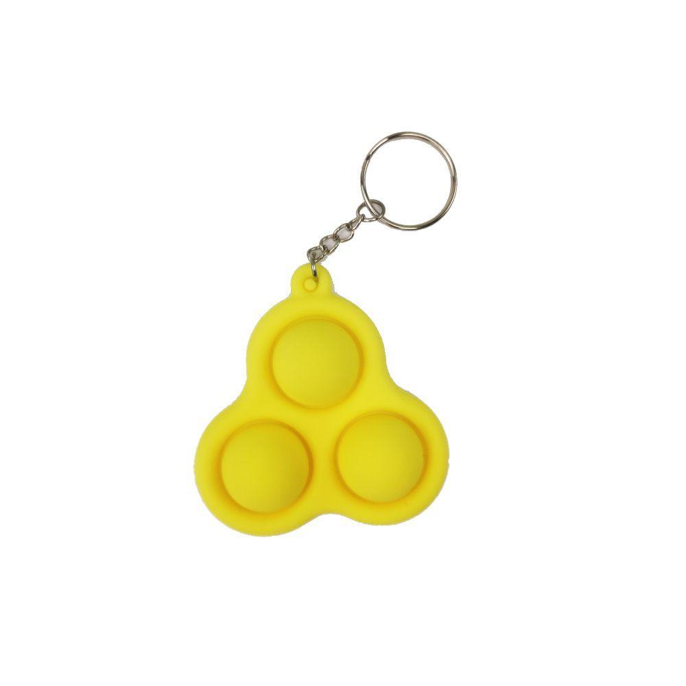 Miniatura Chaveiro Pop It Anti Estresse Fidget Relaxamento Ansiedade S