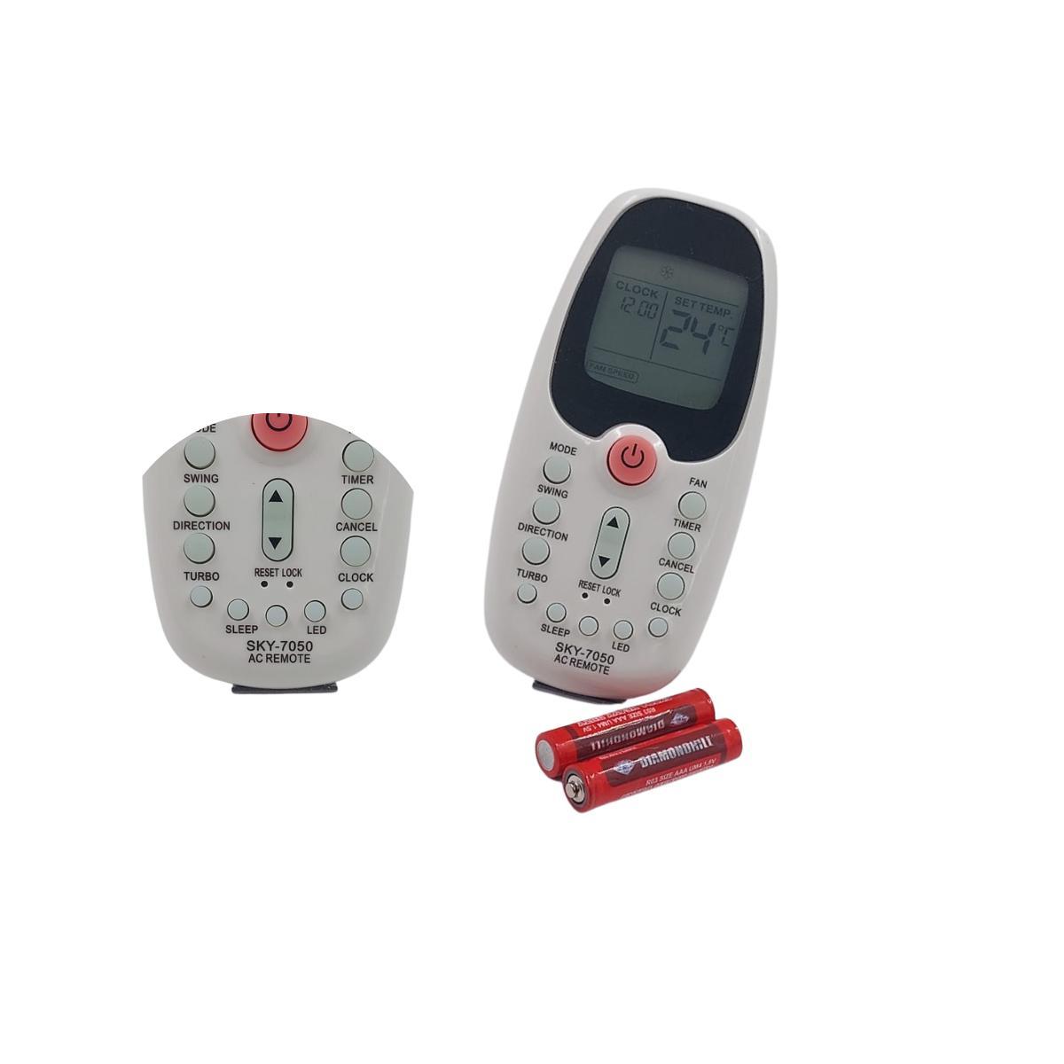 Miniatura Controle Ar Condicionado Compativel Midea Split Estilo
