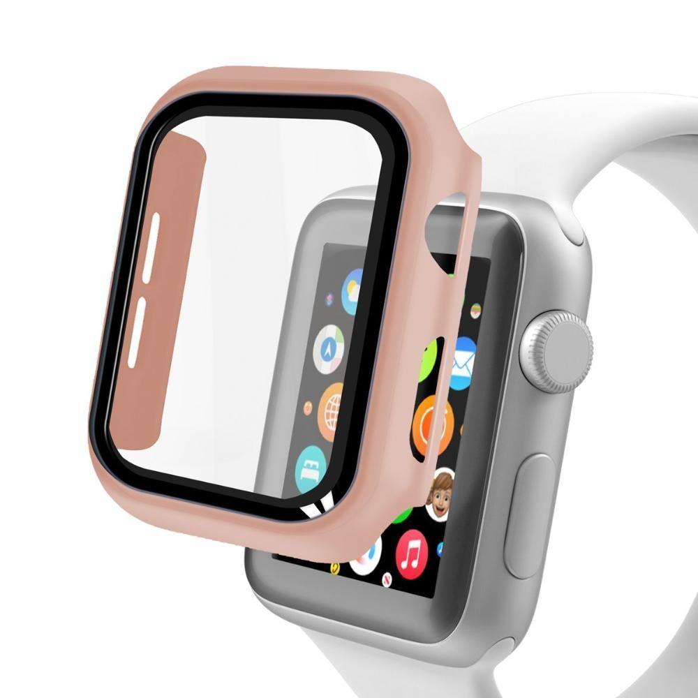 Miniatura Case Para Apple Watch 42mm - Armor - Acompanha Película Integrada Na Case - Rosa - Gshield