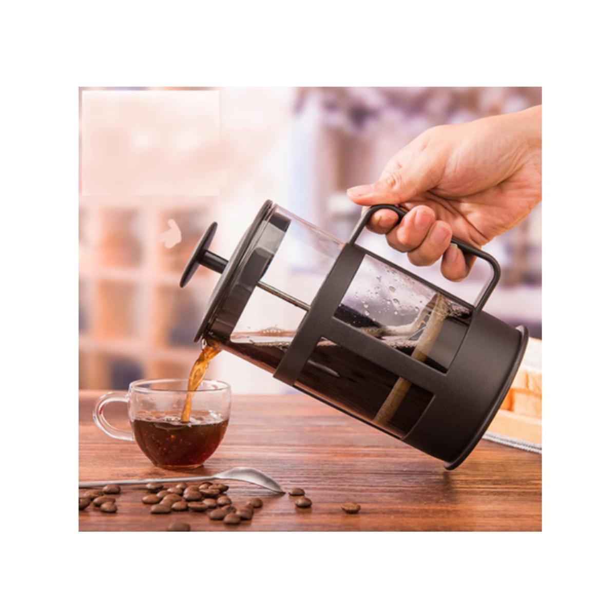 Miniatura Cafeteira Francesa French Press Vidro 350 Ml Chaleira