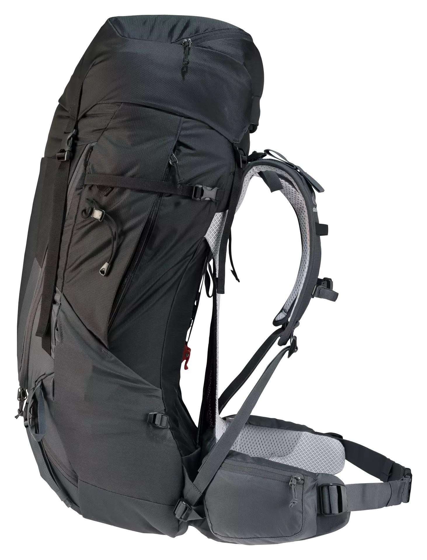 Miniatura Mochila Feminina Deuter Futura Air Trek 55+10 Litros Preta