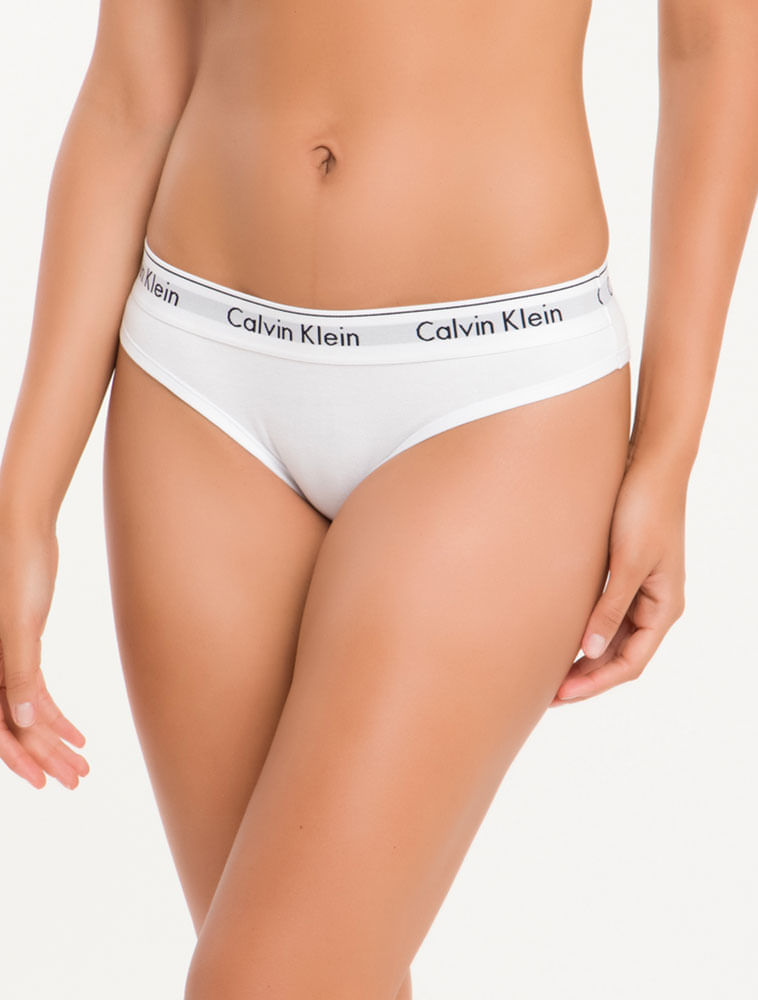 Calcinha Tanga Modern Cotton - Branco