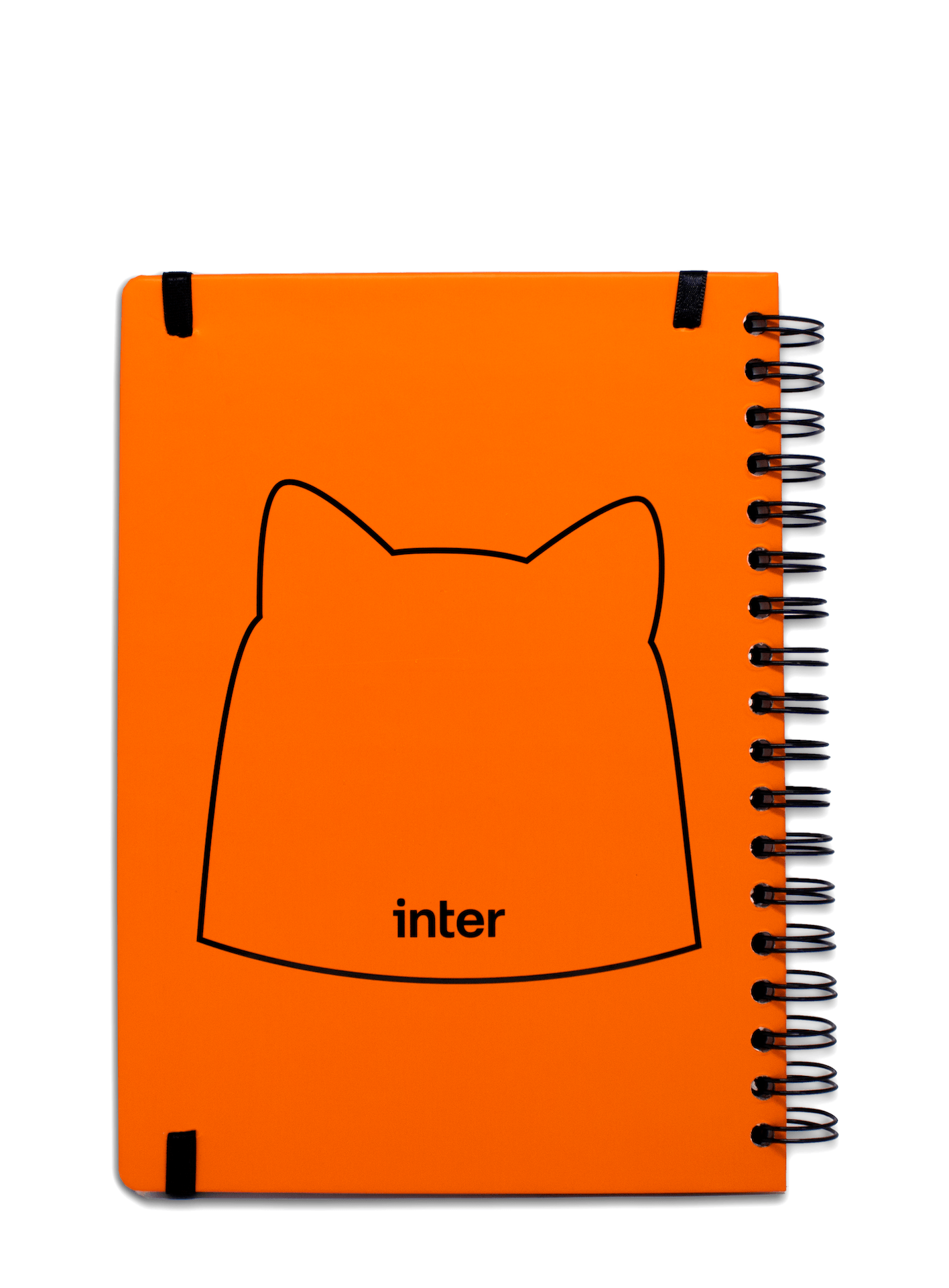 Miniatura Caderno Interpig Laranja