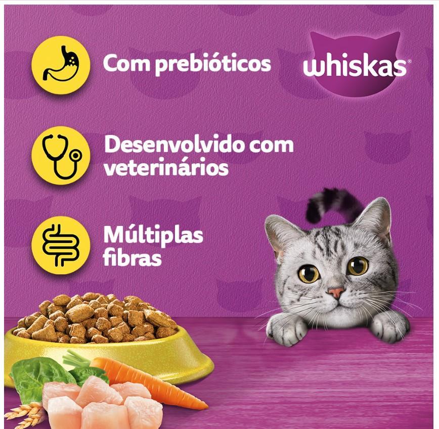 Miniatura Ração Gatos Whiskas Frango 900Gr