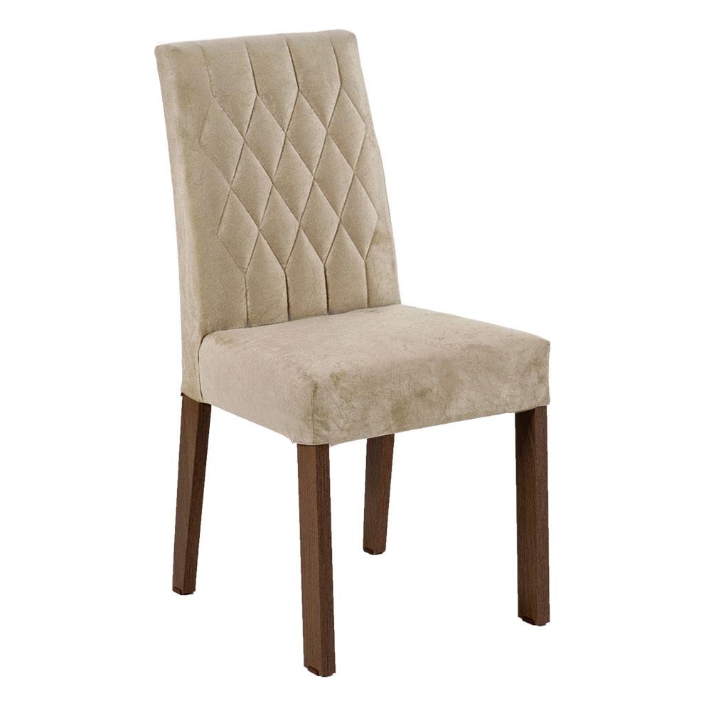Miniatura Conjunto Sala de Jantar Mesa Tampo de Madeira 6 Cadeiras Allegro Madesa Rustic/Imperial