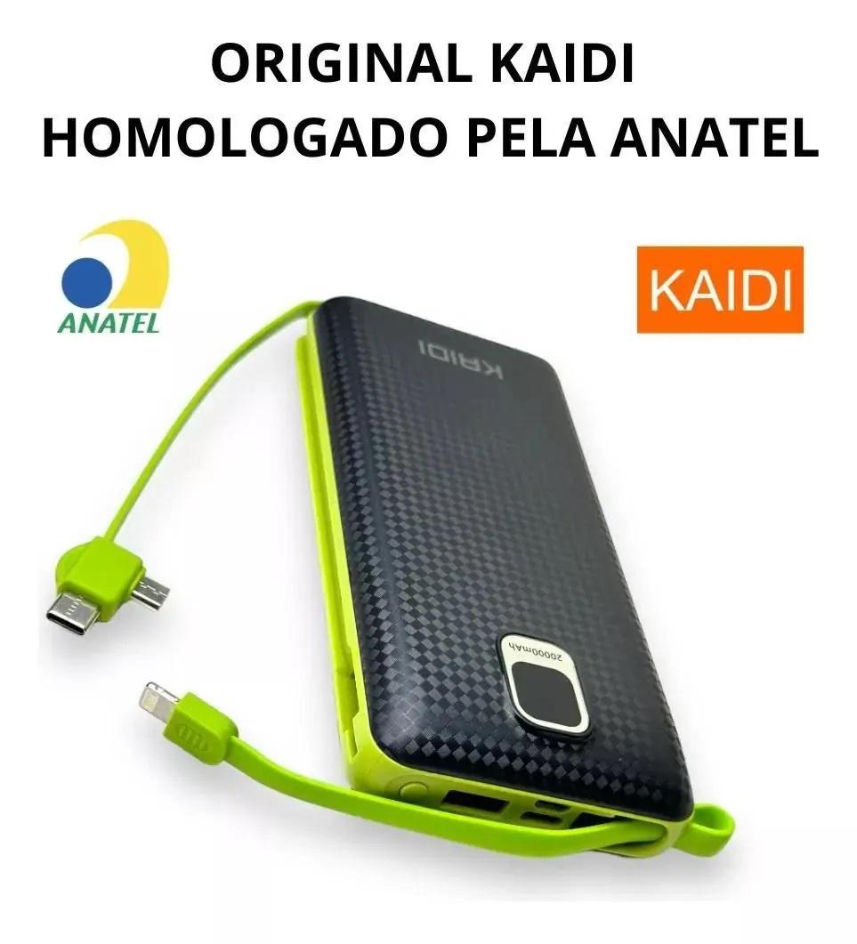 Miniatura Power Bank Kaidi Knc-8882 20000 Carregador Portátil 8882 955