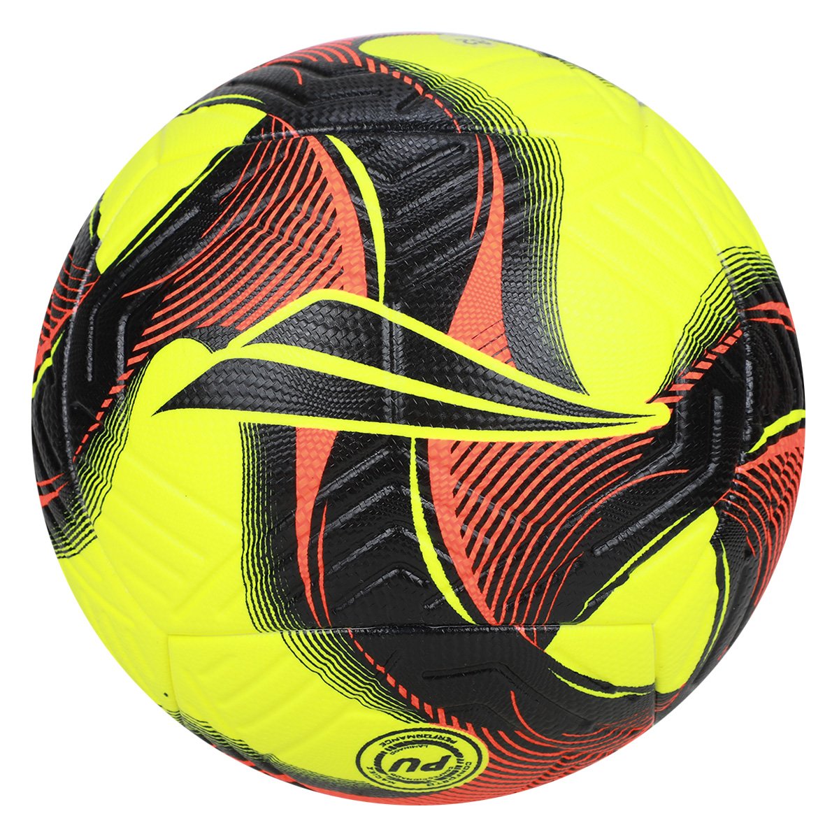 Miniatura Bola Society Penalty Lider XXV Amarelo+Laranja