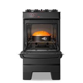Miniatura Fogão Esmaltec IDEAL Top Glass T4VAP Preto 4 Bocas com Mesa de Vidro e Acendimento Automático Forno 50L – Bivolt