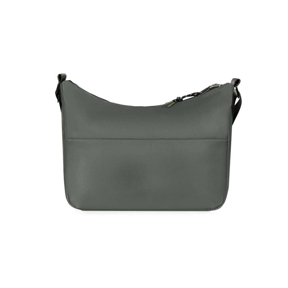 Miniatura Bolsa Feminina Transversal Grande Nylon Travel Light Verde Verde