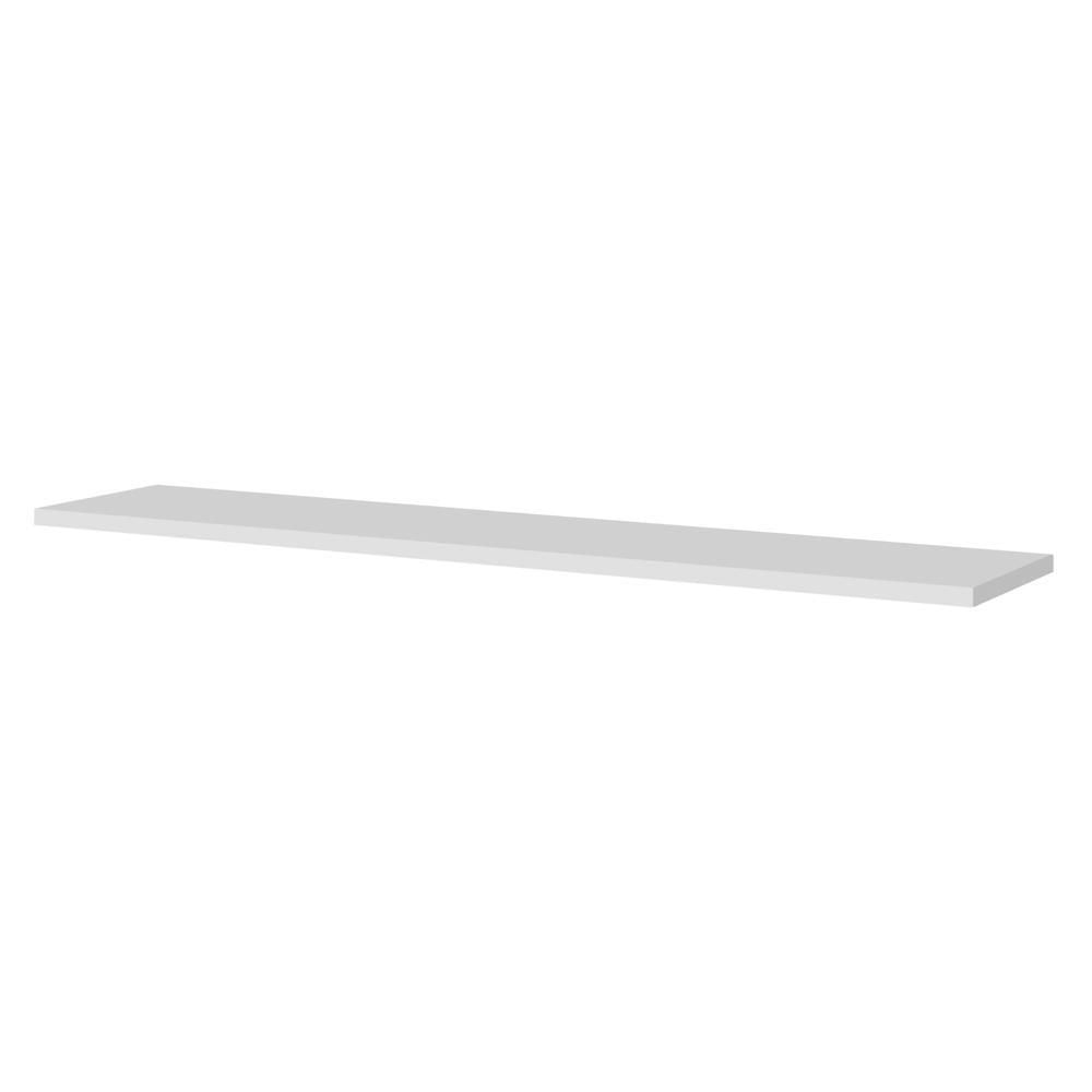 Miniatura Prateleira Flutuante Multiuso Kit 4 Suporte Invisível 68cm Yara Branco - Lumil