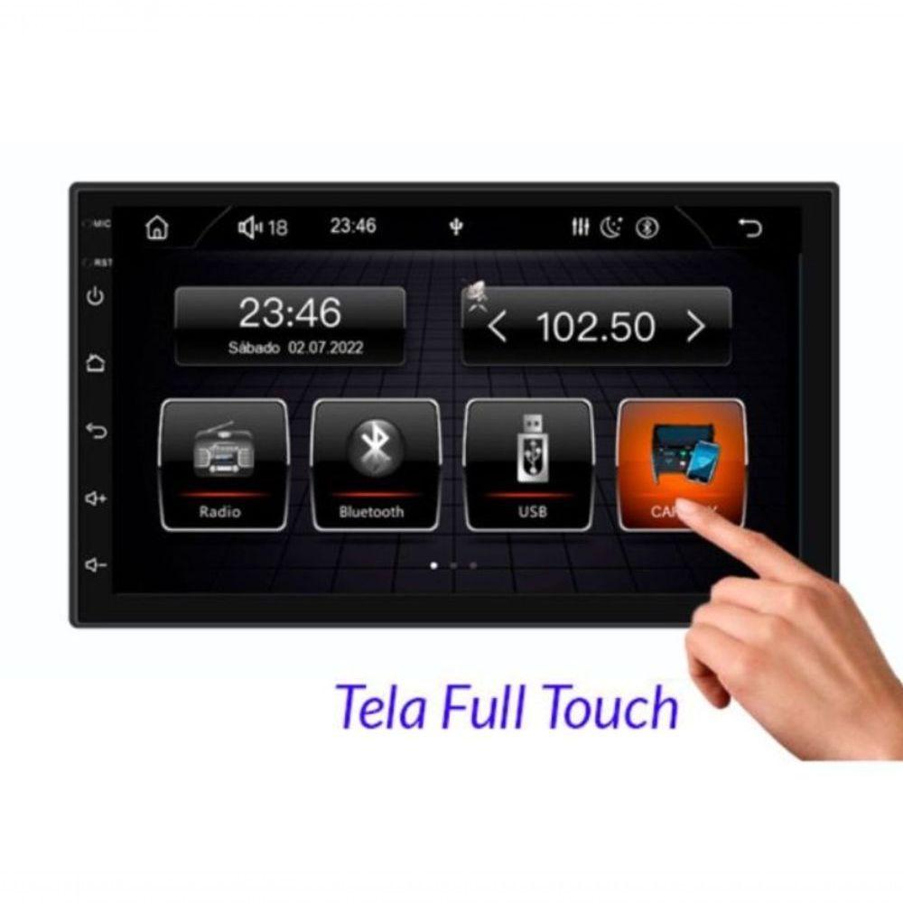 Miniatura Multimídia Roadstar Carplay Mp5 Slim 7" - Rs708Br