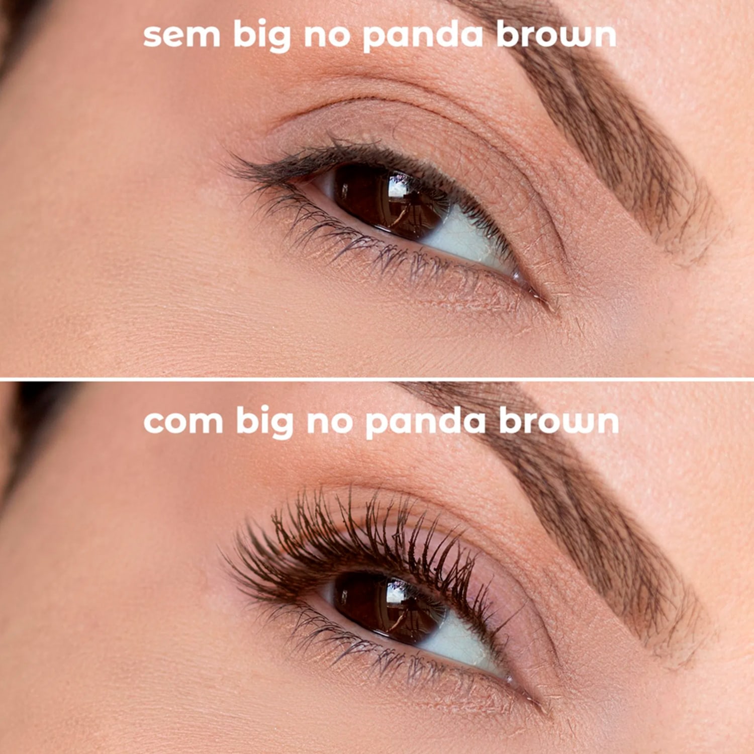 Vizzela Cosméticos Big No Panda Brown - Máscara para Cílios 5g