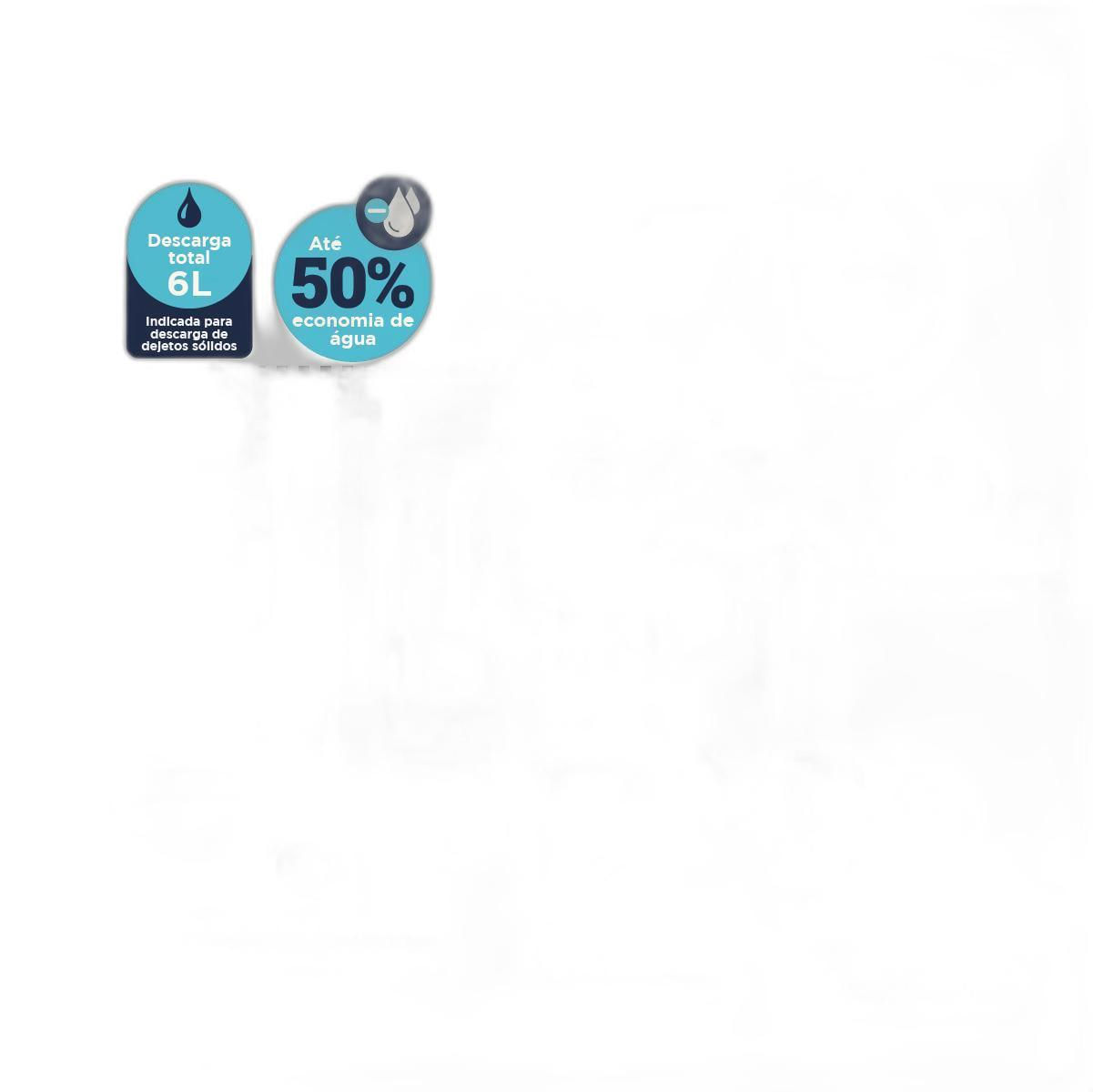Miniatura Kit Mecanismo Monobloco Superior Duplo Completo Smart Depot