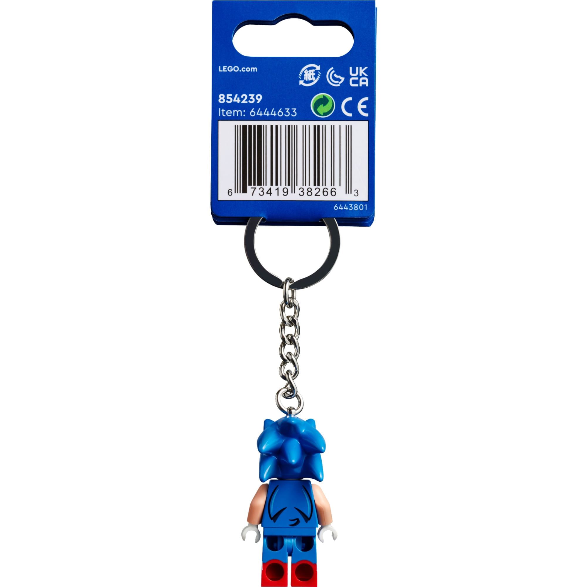 Miniatura LEGO® Sonic the Hedgehog™ - Chaveiro Sonic
