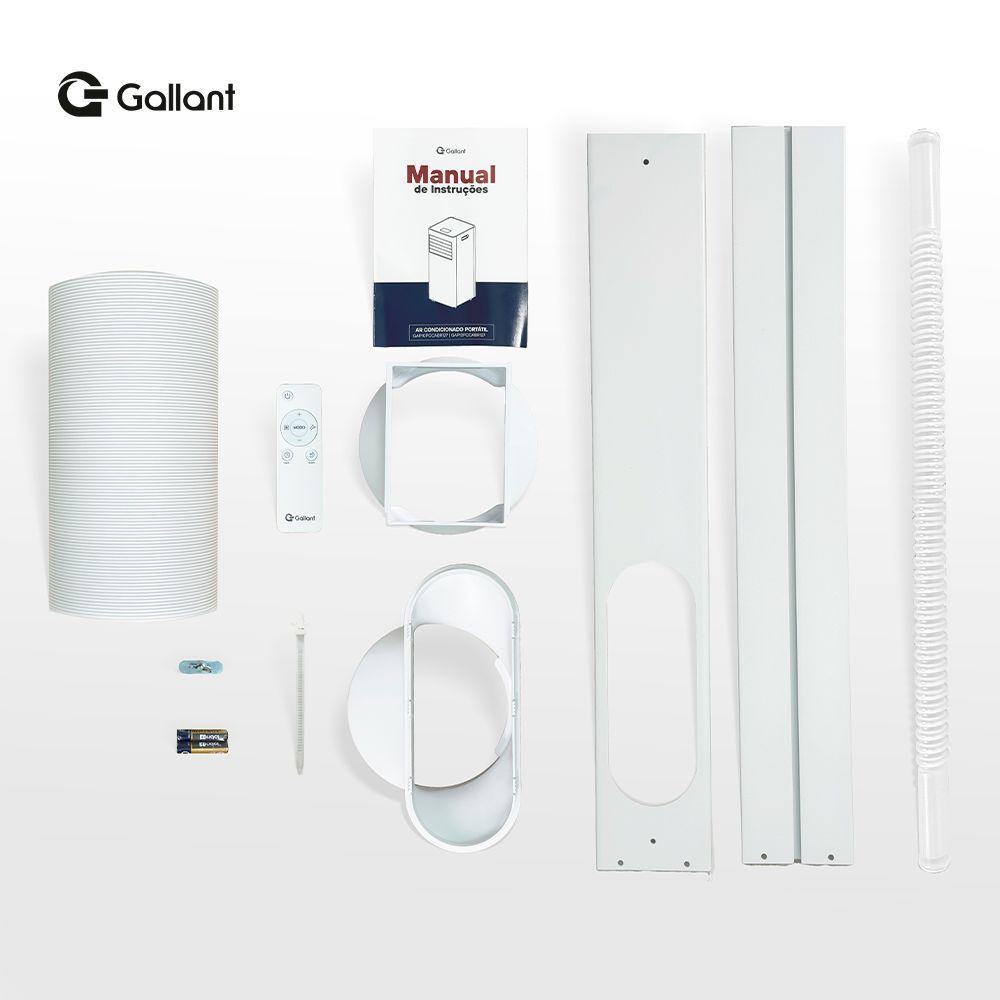 Ar-Condicionado Portátil Gallant 12000 BTUs Frio R32 127V (GAP12PCCA-BR127)