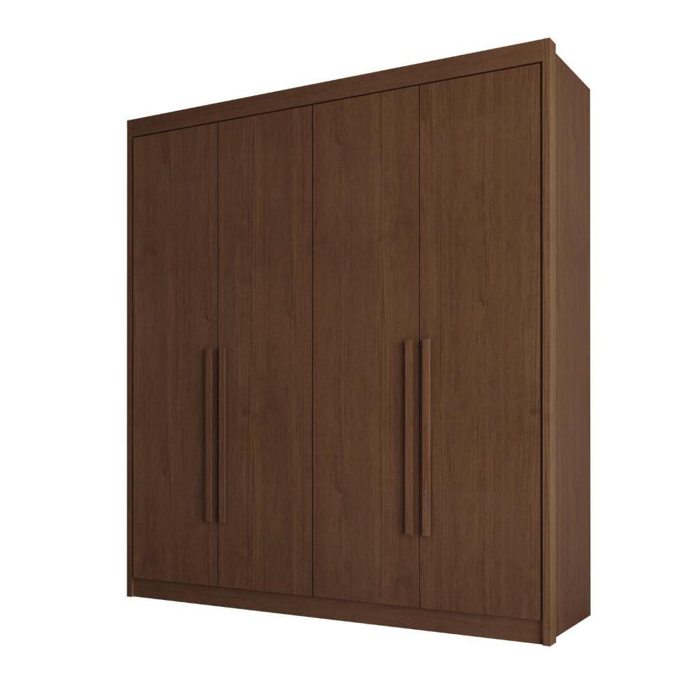 Miniatura Guarda-roupa Casal 4 Portas 4 Gavetas Eloa Cacau