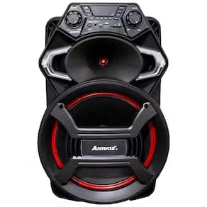 Miniatura Caixa de Som Amplificada Amvox ACA550 Strondo II Bluetooth, Rádio FM, USB - 550W