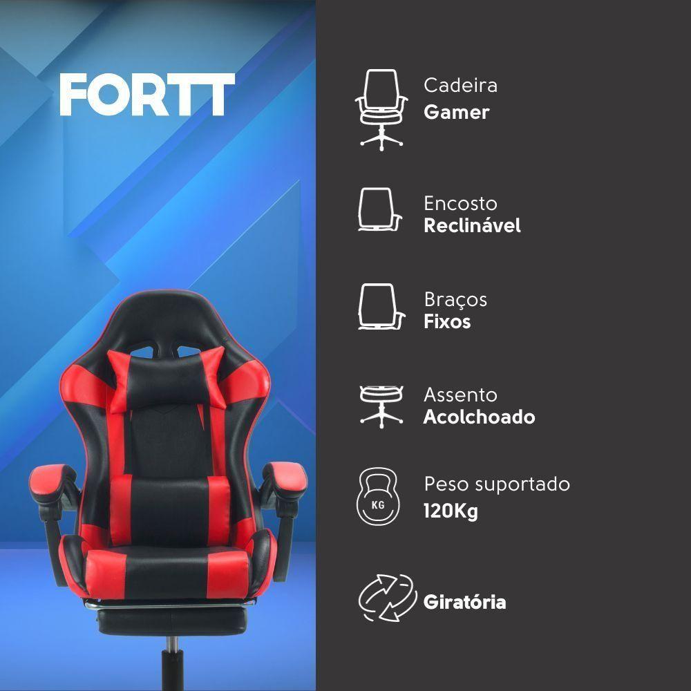 Miniatura Cadeira Gamer Snake Lancaster Vermelha - Cgf001-v