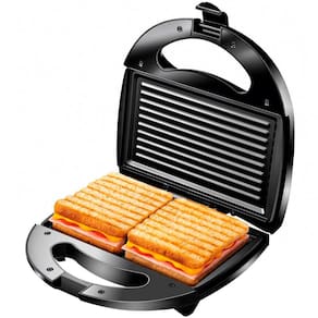 Miniatura Sanduicheira Preta Grill Ultra S13 110V