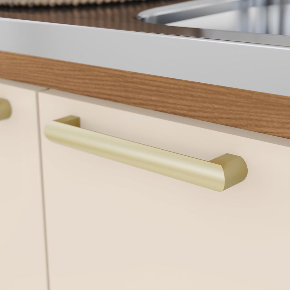 Miniatura Cozinha Compacta B125 10 Portas 2 Gavetas Nature/Off White