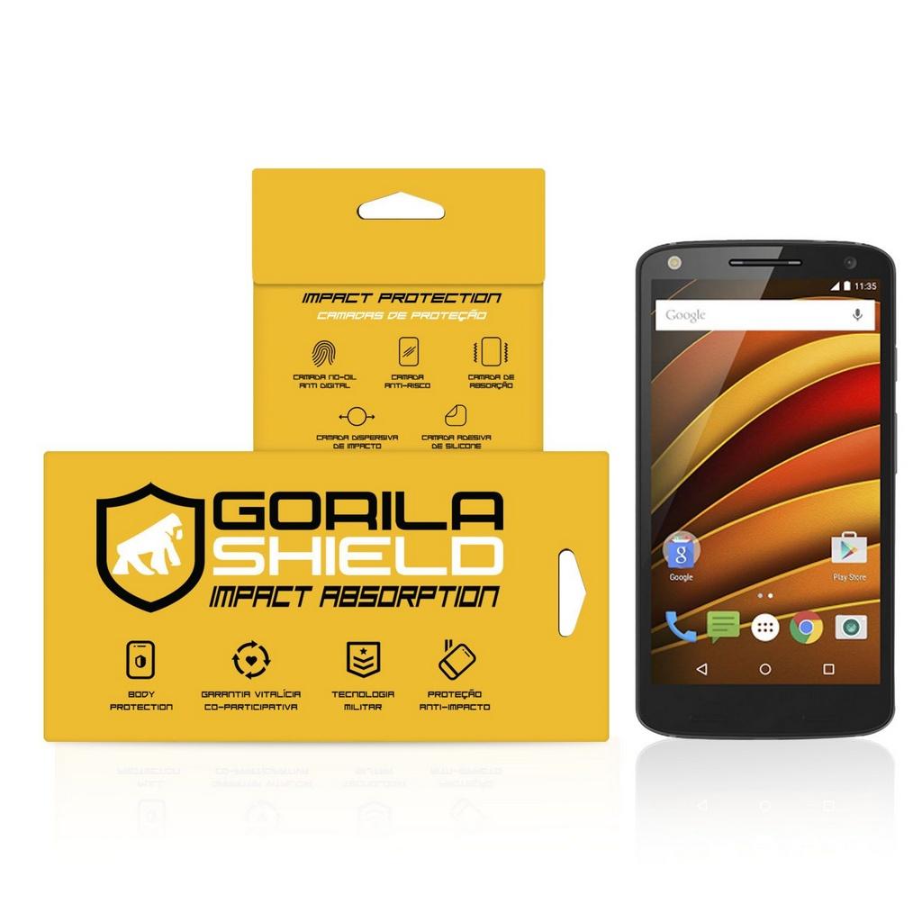 Miniatura Película Nano Gel dupla para Motorola Moto X Force - Gorila Shield (Cobre toda tela)