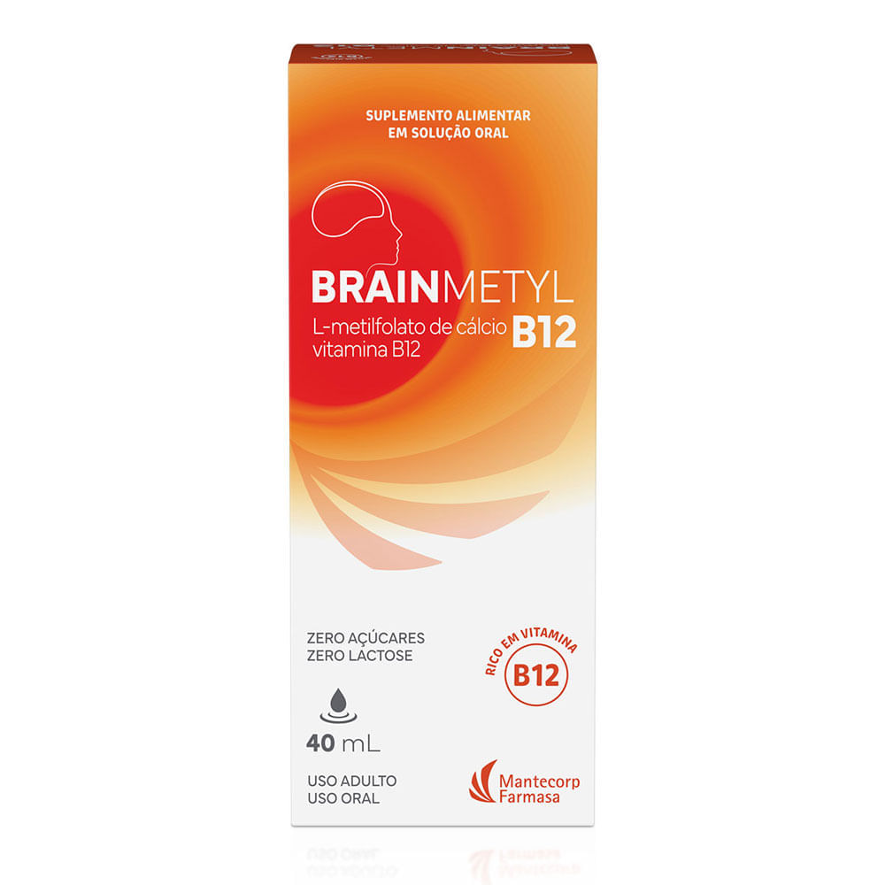 Miniatura Brainmetyl Suplemento Alimentar Vitamina B12 40ml
