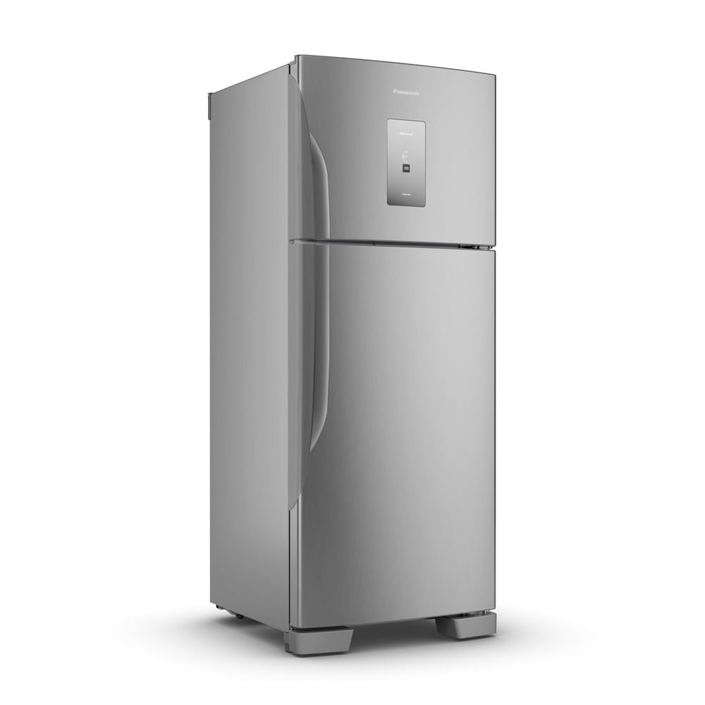 Miniatura Geladeira Panasonic Duplex Frost Free 435L A+++ Aço Escovado - NR-BT56BD4X 110v