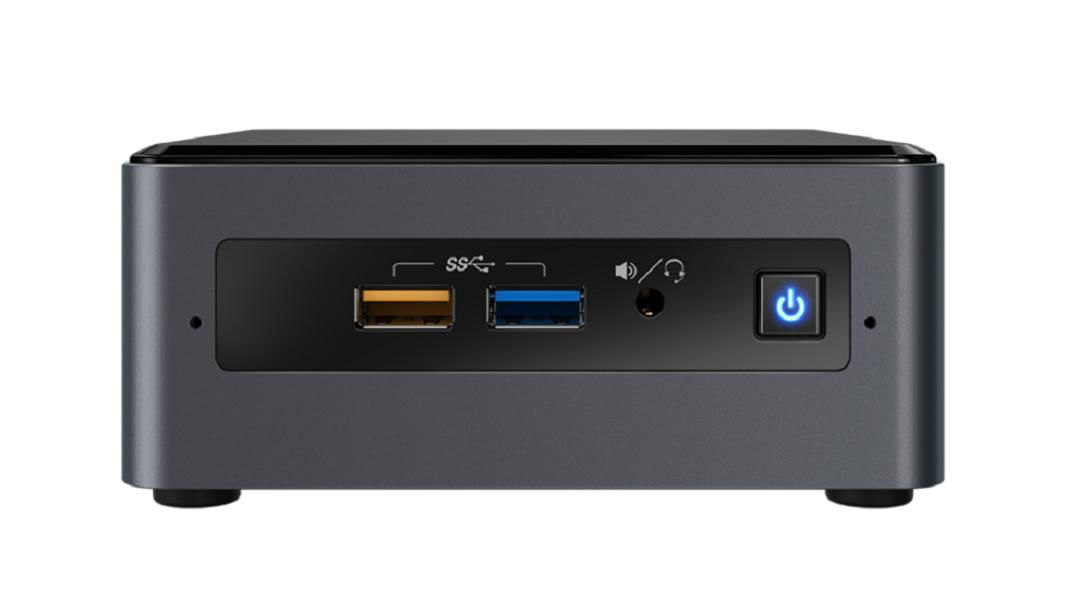 Miniatura Mini PC Intel NUC NUC7CJYH J4005 2.7GHz 8GB RAM 120GB SSD