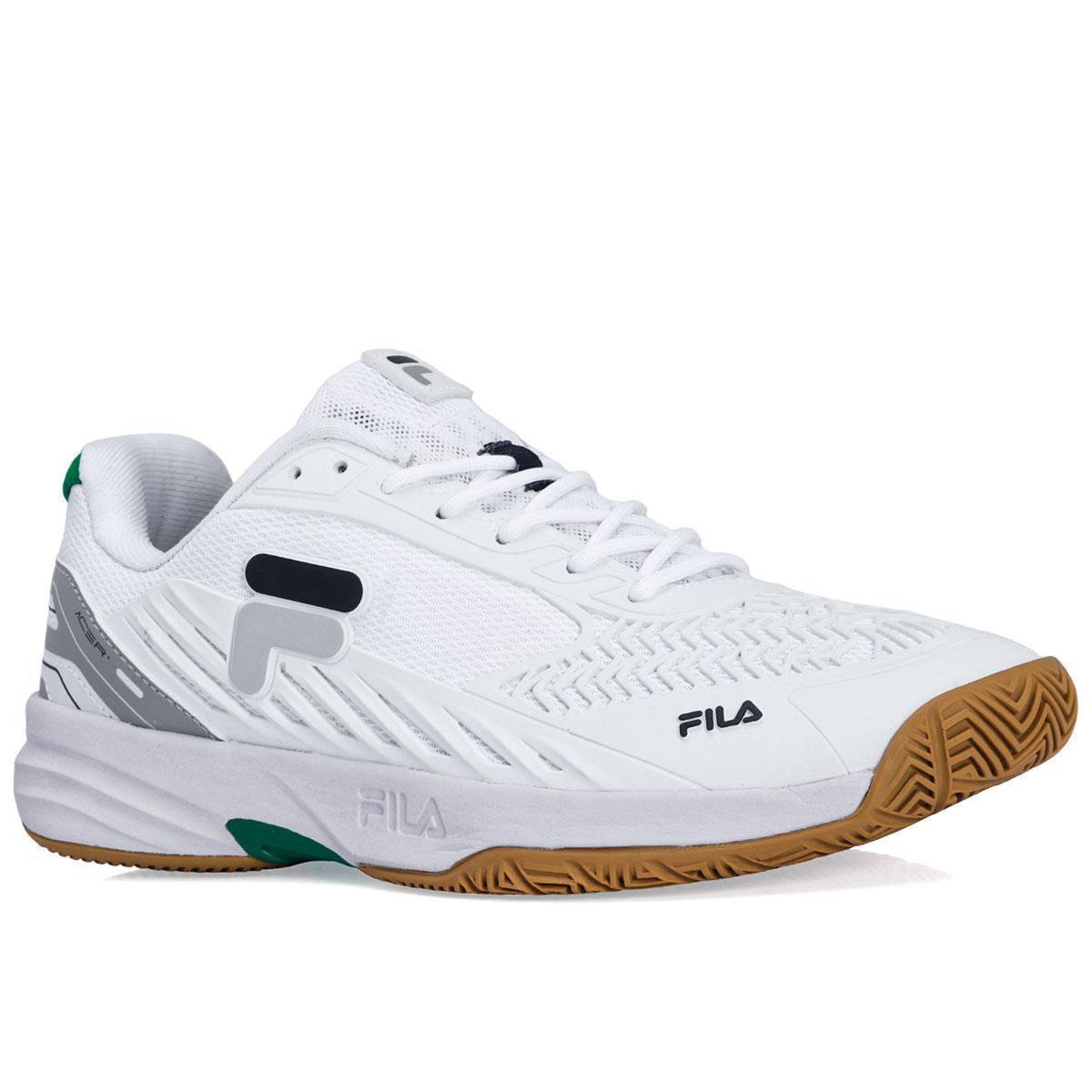Tênis Fila Acer Masculino Branco+Marinho - 37