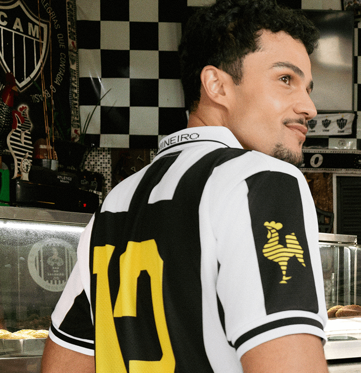 Camisa Retrô Atlético Mineiro 13 2GG