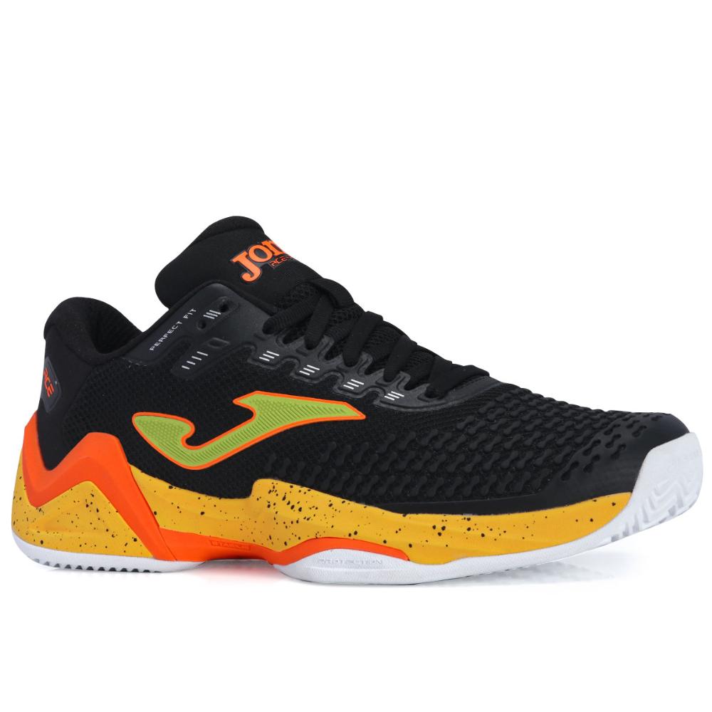 Miniatura Tênis Joma Ace Pro Clay - Saibro - Preto e Laranja 42