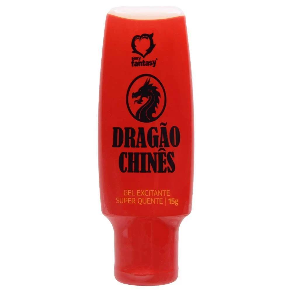 Miniatura Dragão Chinês Gel Excitante Super Quente 15G Sexy Fantasy