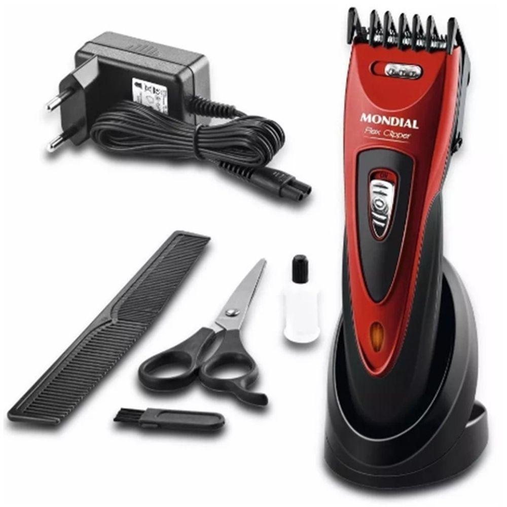 Miniatura Cortador De Cabelo Flex Clipper Mondial: Bateria Potente