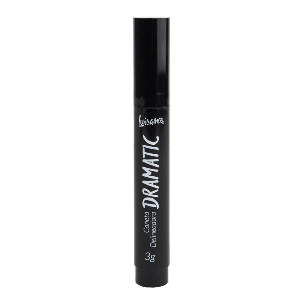Miniatura Caneta Delineadora Dramatic Luisance Ref L9010 Preto - Mate - Dramatic - Retrátil - 1