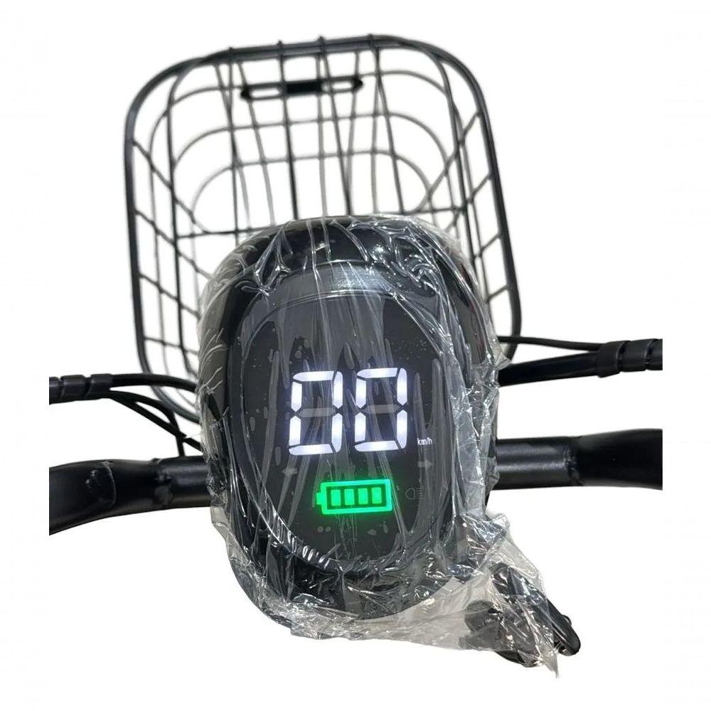 Miniatura Bicicleta Elétrica Yoo Mobility Y-200 350W Farol Led Scooter