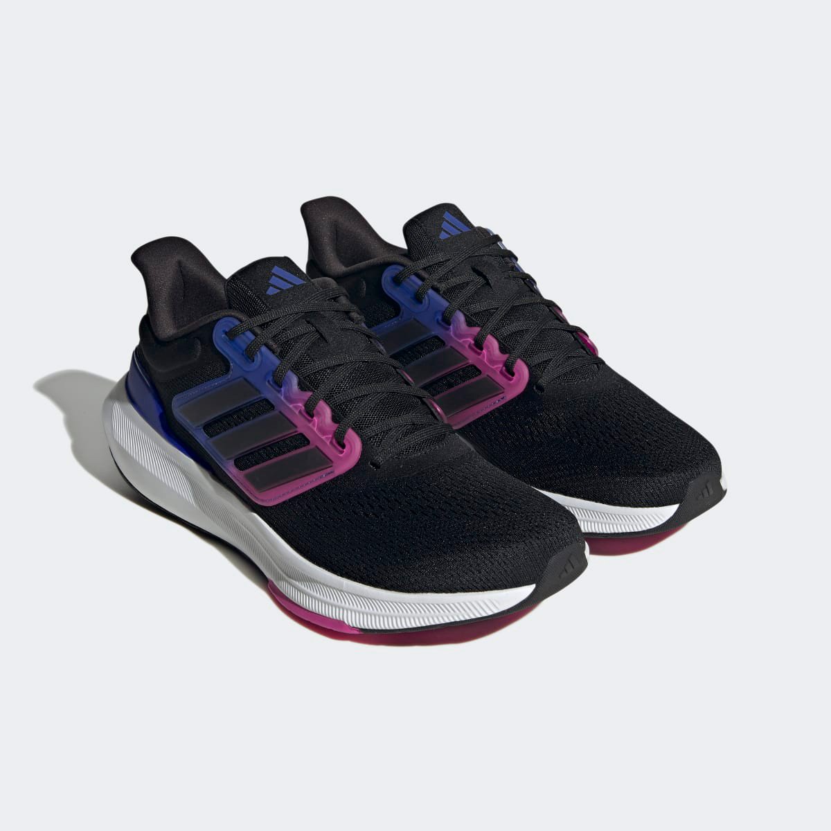 Miniatura Tênis Adidas Ultrabounce Run Masculino Preto+Azul - 38