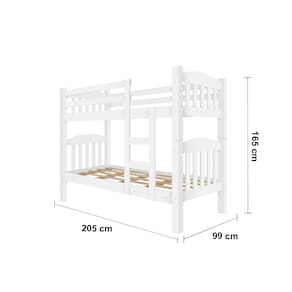 Miniatura Beliche Barreto Rubi com Escada e Grade de Proteção Branco