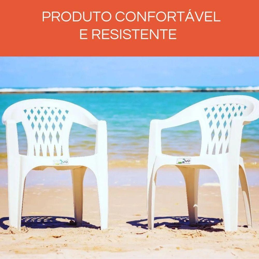 Kit 12 Cadeiras De Plástico Co… | Shopping do Inter