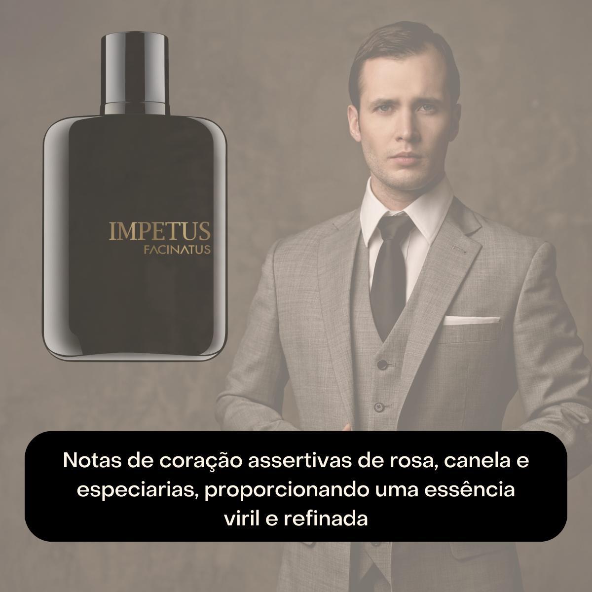 Miniatura Perfume Masculino Impetus Poderoso Deo Colônia Amadeirado