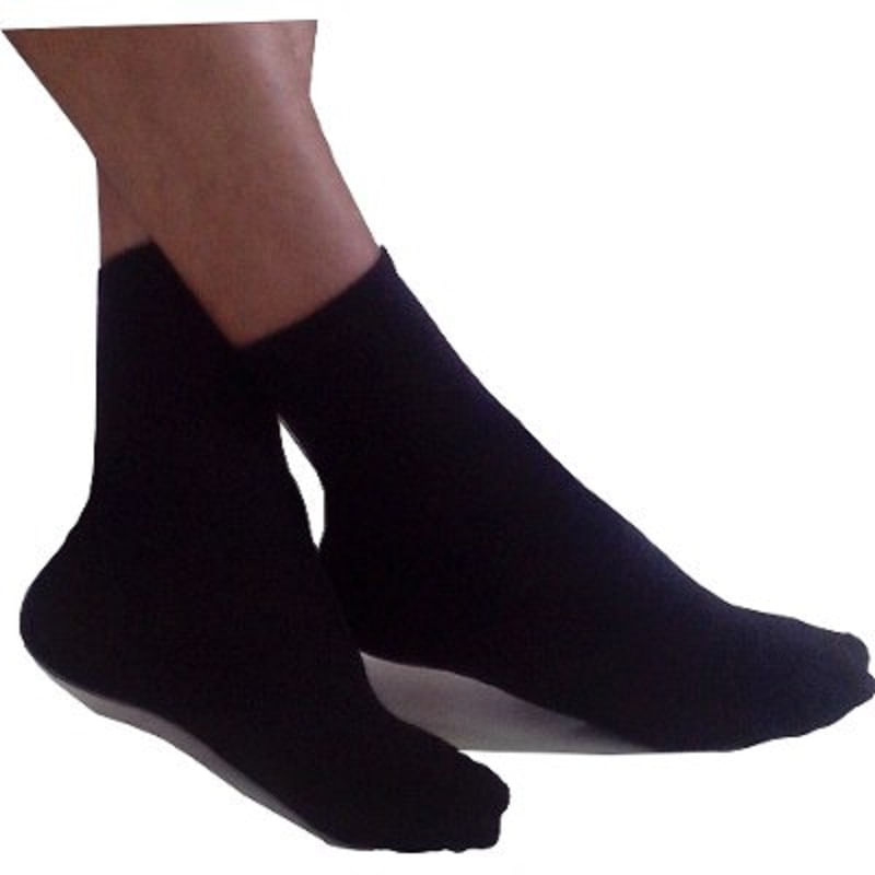 Miniatura Meia Social Algodão Kit Com 12 Pares preto Alta Qualidade