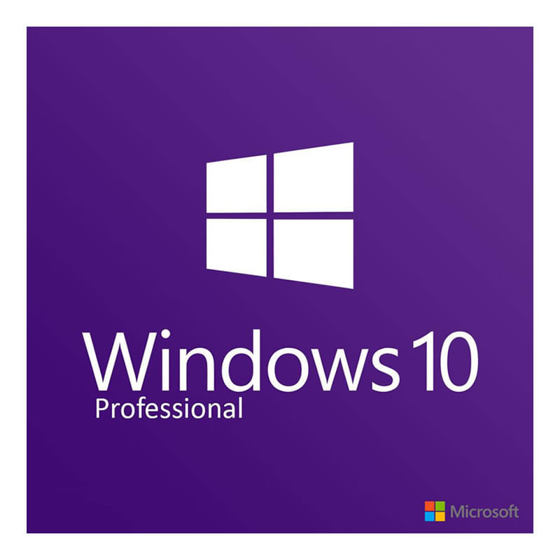 Miniatura Licença Microsoft Windows 10 Professional 32/64 Bits COEM