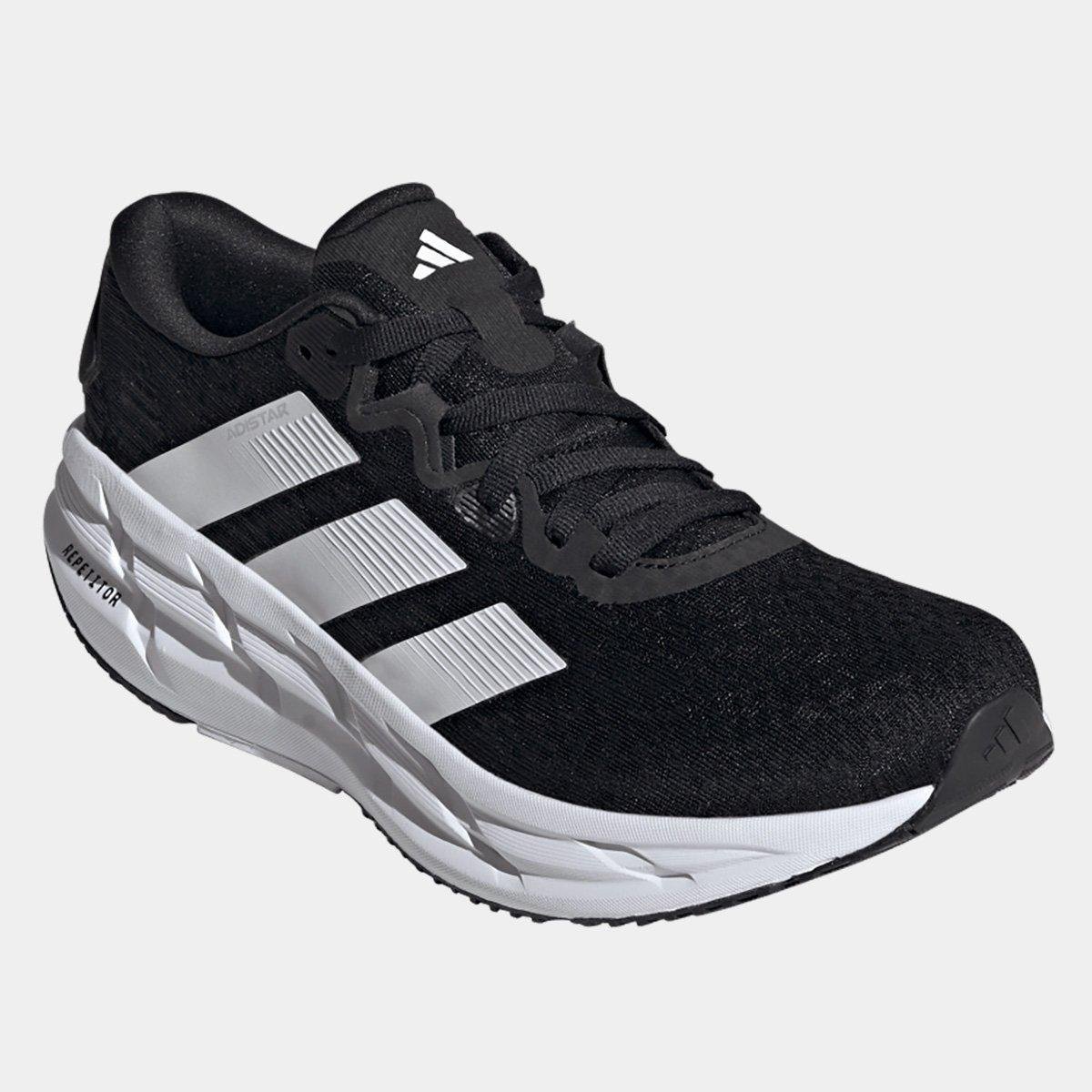 Tênis Adidas Adistar 4 Masculino Preto+Branco - 38