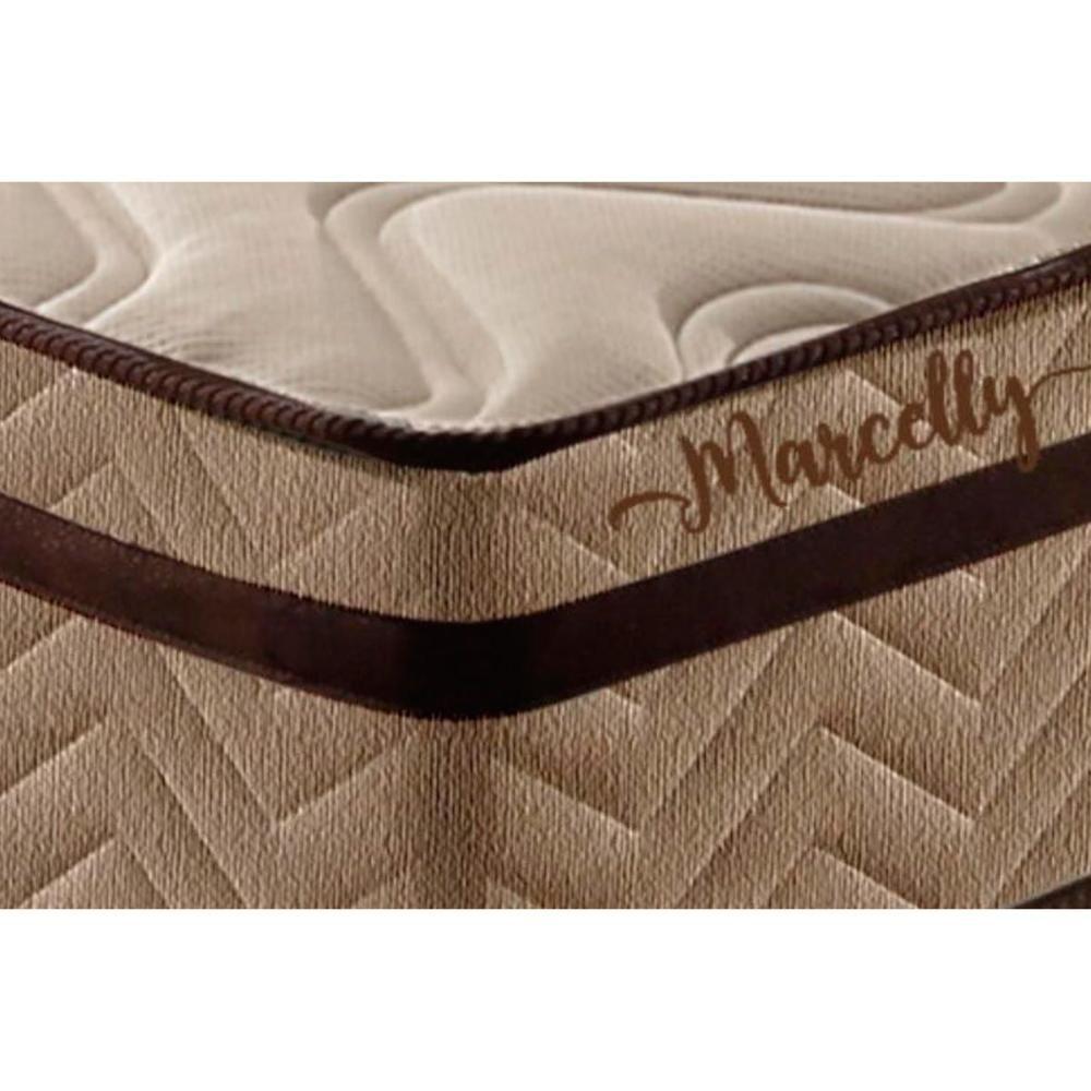 Miniatura Cama Box Solteiro: Colchão Molas Ensacadas Paropas Masterpocket Marcelly Ibiza + Base Clean(88X188)