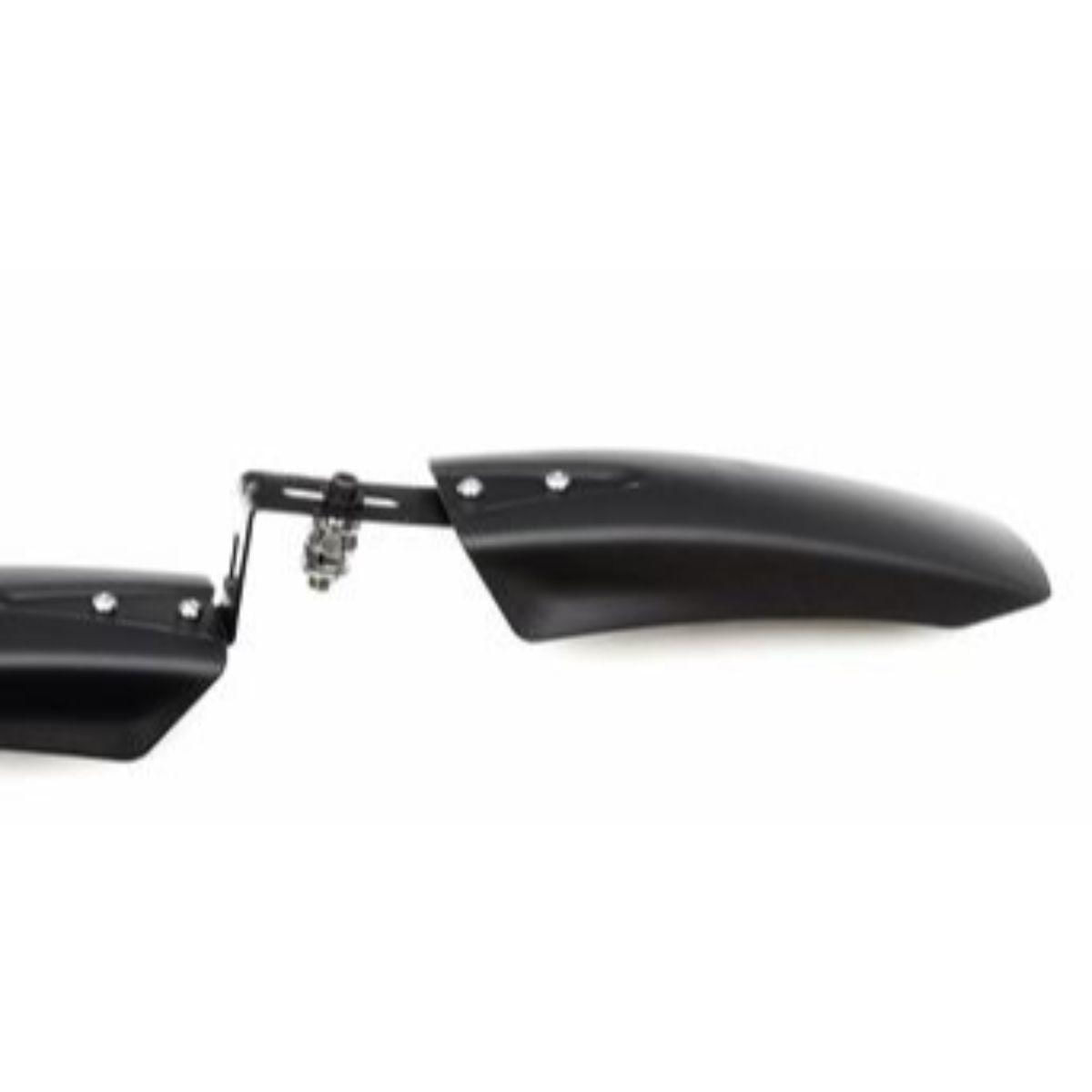 Miniatura Paralama Bike Mtb Nylon 3 Peças Com Suporte De Ferro