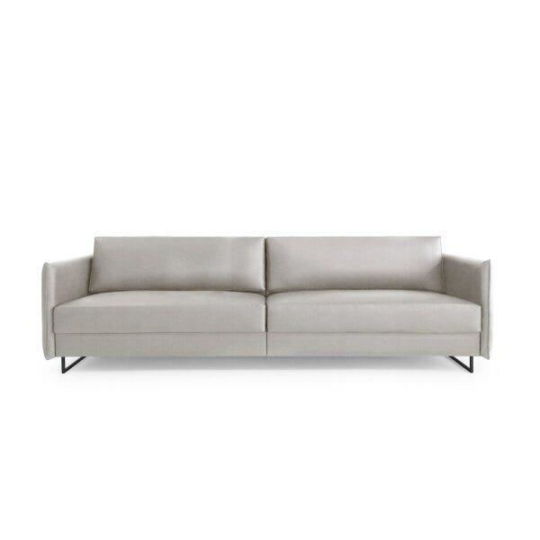 Miniatura Sofá 3 Lugares Live Living Contemporâneo Sofa 3 Lugares Live Neo Bege/Cinza Claro