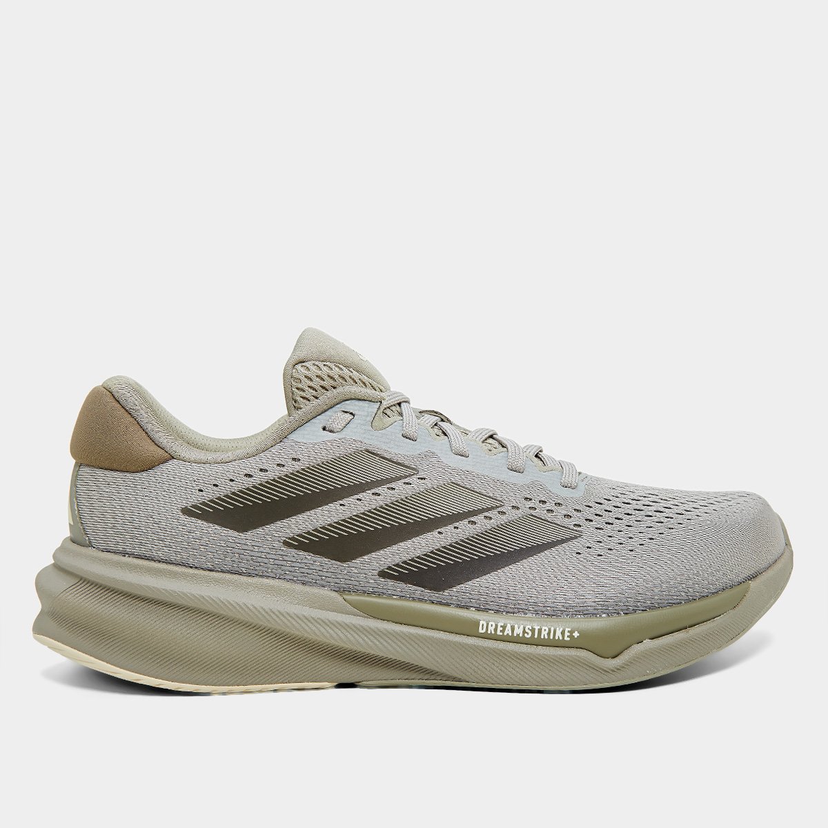 Miniatura Tênis Adidas Supernova Stride 2 Masculino Prata+Verde - 39