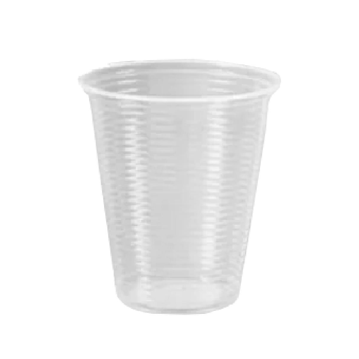 Miniatura Copo Descartável 180Ml C/500 Plástico Água Suco Refri