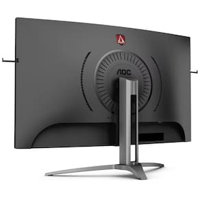 Monitor Gamer Curvo 31,5" AOC Agon AG323FCXE Tela Widescreen, Full HD,165Hz, 1ms e AMD FreeSync Premium - Preto